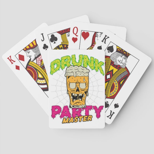 Baralho Drunk Zombie Playing Cards (Verso)