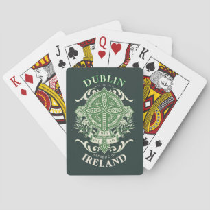 Baralho Dublin Irlanda Cruz Celta Celta