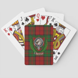 Baralho Dunbar Scottish Clan Tartan & Crest