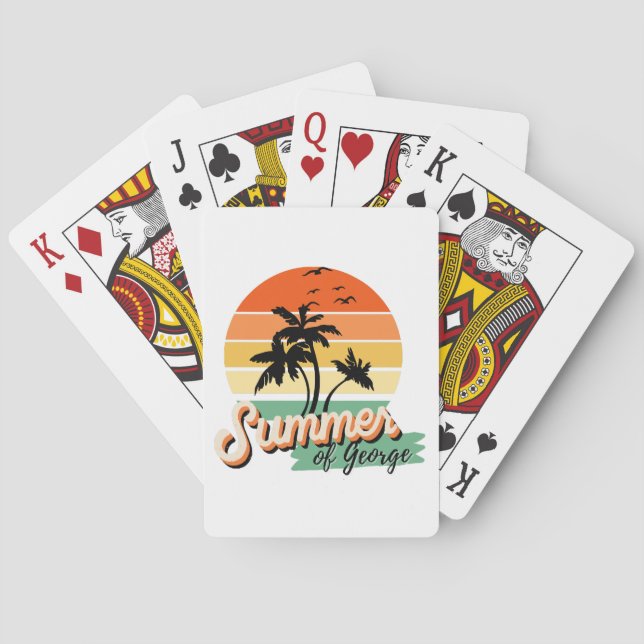Baralho É o Verão de George (Verso)