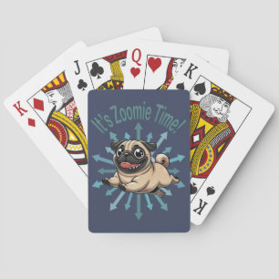 Baralho É Zoomie Time Pug