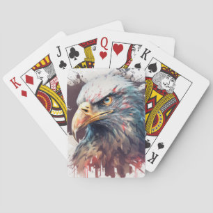 Baralho Eagle Retrait Animal Painting Willife Outdoor