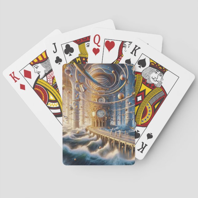 Baralho Ecos de 73: O Labirinto do Oceano Cronos (Verso)