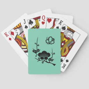 Baralho Edai ume com ume chō chuukage no Bicycle cartas