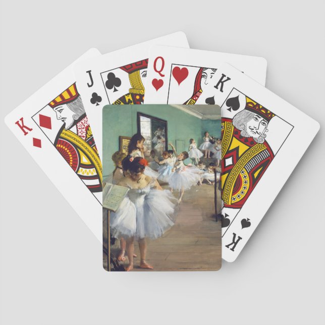 Baralho Edgar Degas - A Classe da Dança (Verso)