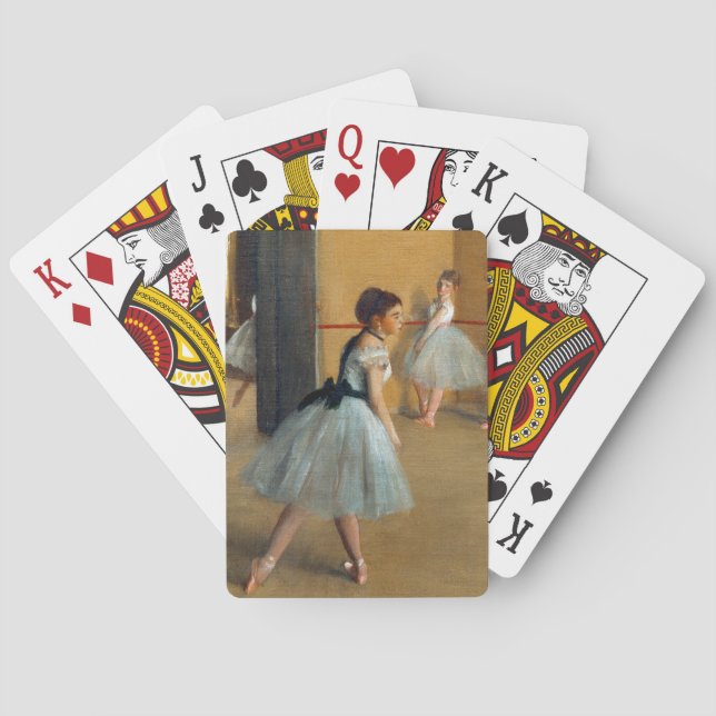 Baralho Edgar Degas A Dança Foyer na Ópera (Verso)