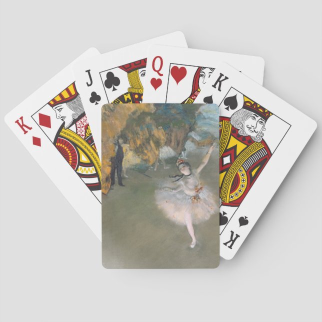 Baralho Edgar Degas | A estrela ou o dançarino do Palco (Verso)