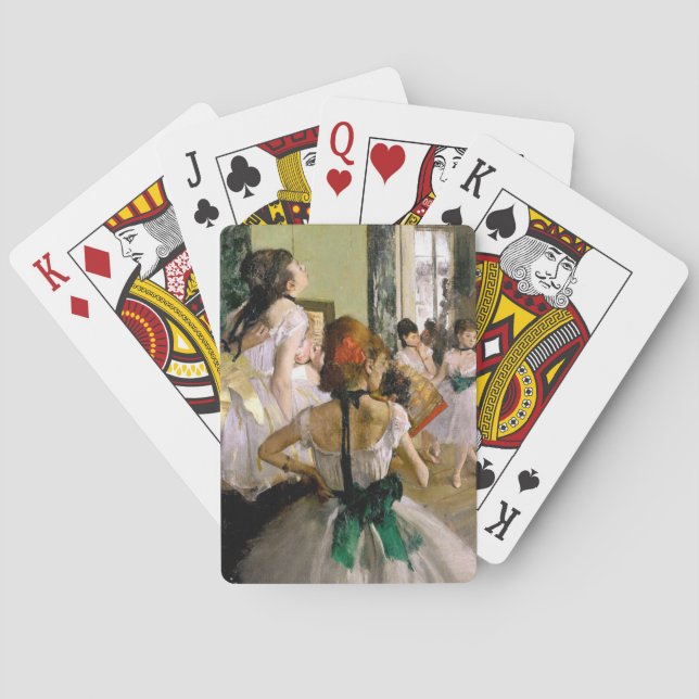 Baralho Edgar Degas Classe de Dança (Verso)