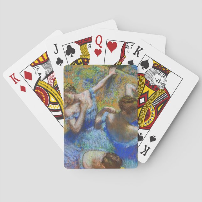 Baralho Edgar Degas - Dançarinos Azuis (Verso)