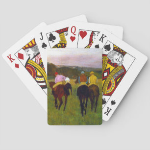 Baralho Edgar Degas Race Horses em Longchamp