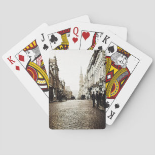 BARALHO EDINBURGH SCOTLAND MAYBOLE STREET SCENE 1910