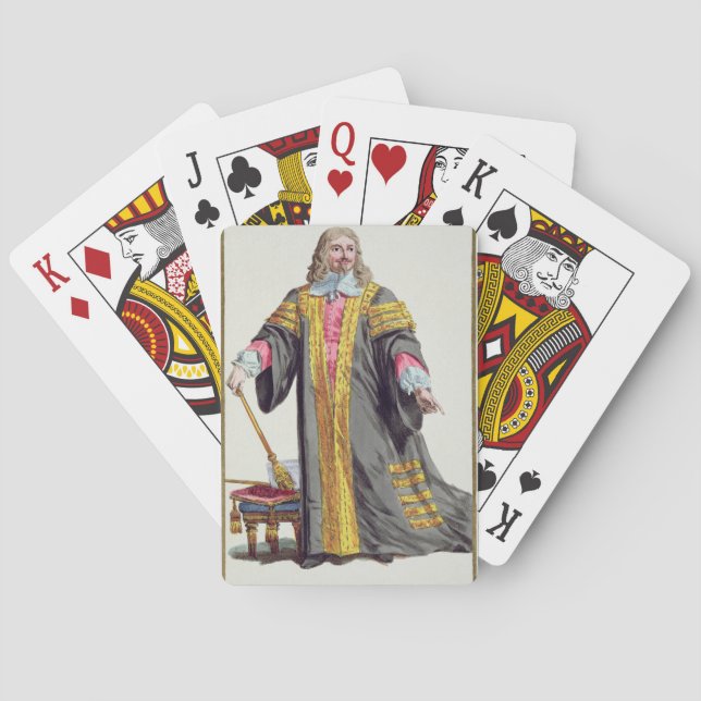 Baralho Edward Hyde (1609-74) First Earl of Clarendon from (Verso)