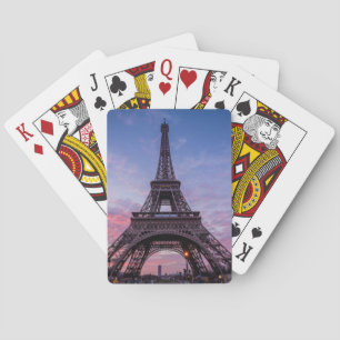 Baralho Eiffel Tower Paris França Foto