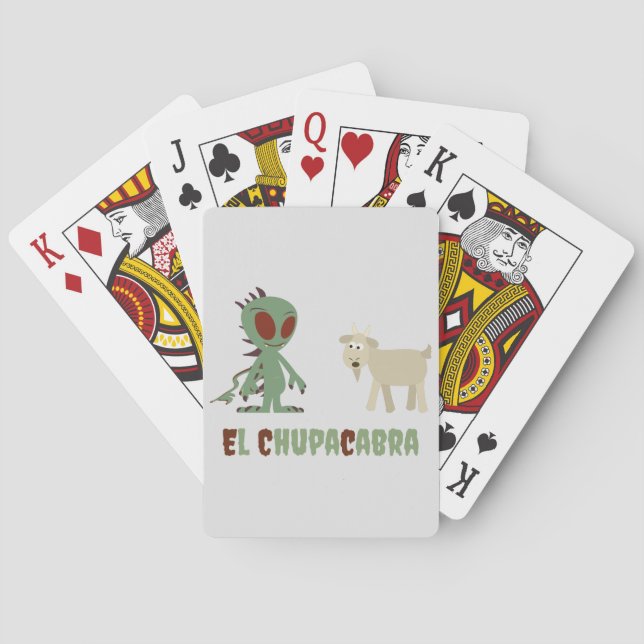 Baralho El Chupacabra (Verso)