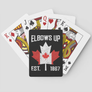 Baralho Elbows Up Canada True North Strud Canadense