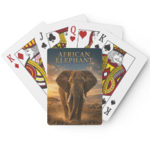Elefante Africano Savana ANIMALS Poker