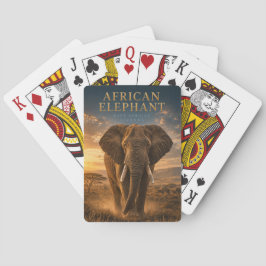 Baralho Elefante Africano Savana ANIMALS Poker