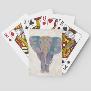 Baralho Elefante asiático do zen
