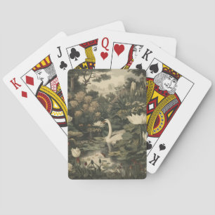 Baralho Elegância Botânica - Cisne na Floresta