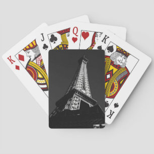 Baralho Elegância Monocromática da Torre Eiffel