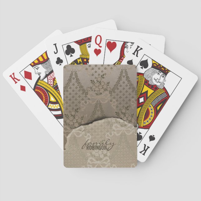 Baralho Elegante Damask (Verso)