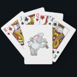Baralho Elephant as Chef with Salt shaker<br><div class="desc">This design is the perfect gift for a birthday,  Christmas and other celebrations. It is suitable for women,  men and kids.</div>