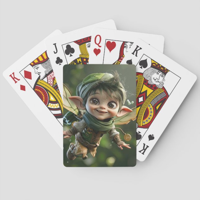 Baralho elfo grande (Verso)