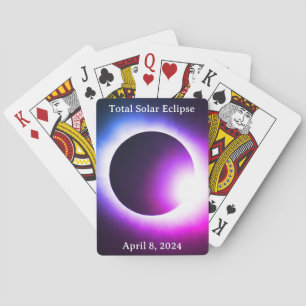 Baralho Elipse solar total 2024 Lua solar