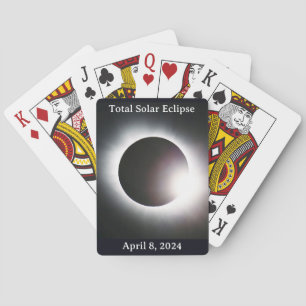 Baralho Elipse solar total 2024 Lua solar