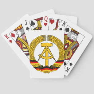 Baralho Emblem der DDR - National Emblem of the GDR