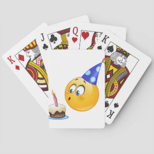 Baralho emoji de aniversário
