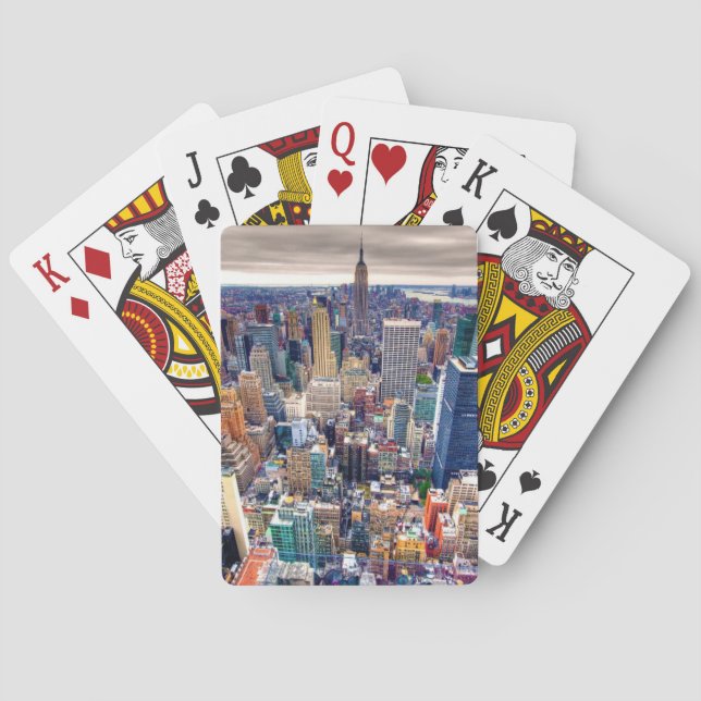 Baralho Empire State Building e Midtown Manhattan (Verso)