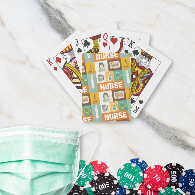 Baralho Enfermeira Profissional Icônica Projetada (Criador carregado)