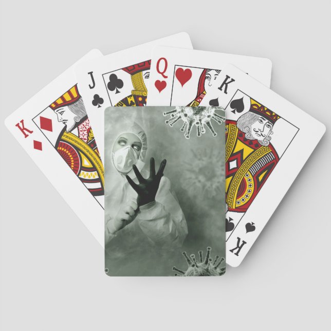Baralho Enfermeiro de Coronavírus (Verso)