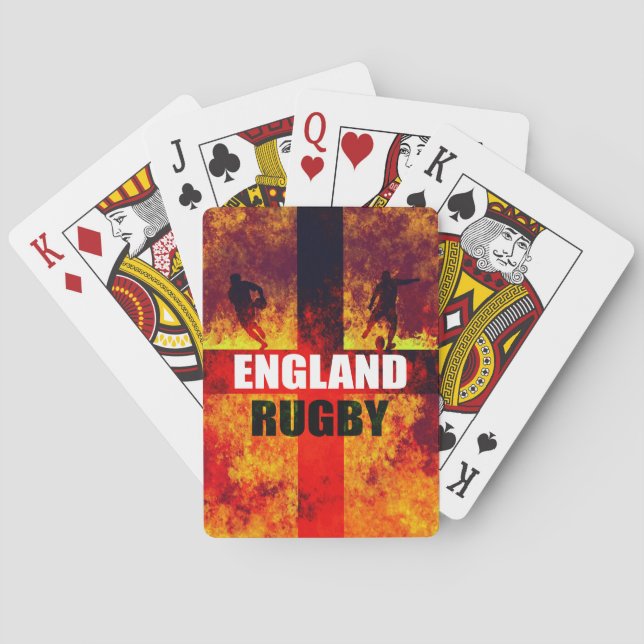 Baralho England Rugby (Verso)
