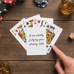Baralho Engraçado, Silenciosamente, Julgando Suas Habilida