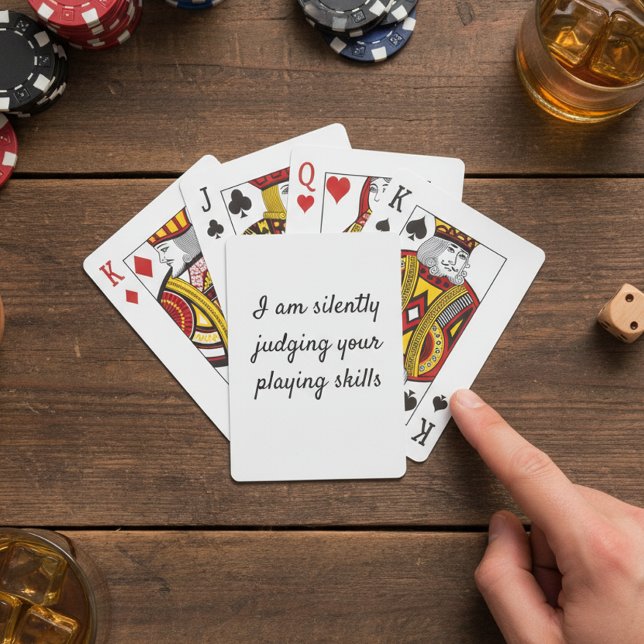Baralho Engraçado, Silenciosamente, Julgando Suas Habilida (Criador carregado)