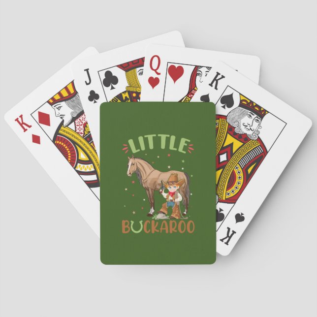 Baralho Equestrian Gift | Little Buckaroo (Verso)