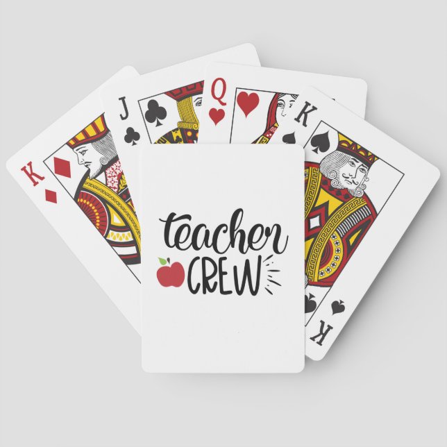 Baralho Equipe de Professores (Verso)