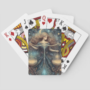 Baralho Escala de Libra Zodíaco Astrologia Aniversário Cel