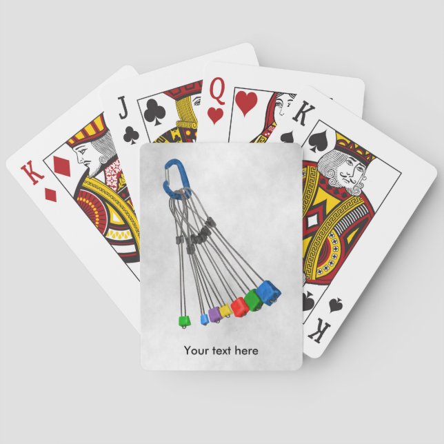 Baralho Escalas De Rochas De Fios (Verso)