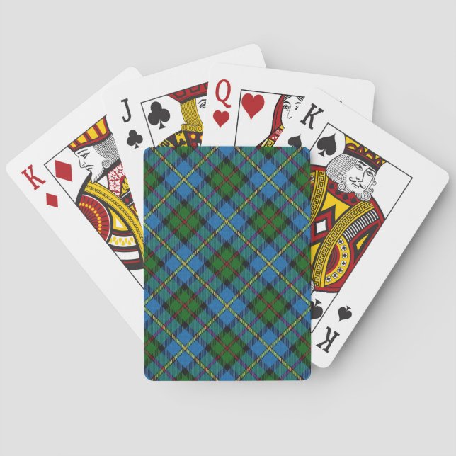 Baralho Escocês Clan MacLeod Tartan Deck (Verso)