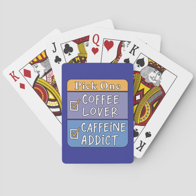 Baralho Escolha Um - Café ou Cafeína (Verso)