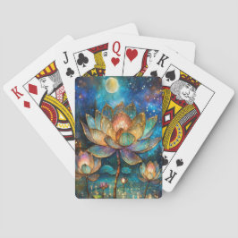 Baralho Escondidas Flores de Vidro Lotus à Lua