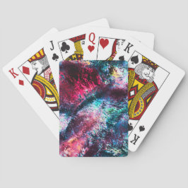 Baralho Escórias de pinto aumentam que parecem cratera de