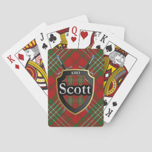 Baralho Escudo Escocês e Marca de Espadas Clan Scott