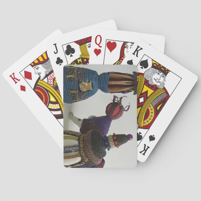 Baralho Esculturas atadas da porcelana (Verso)