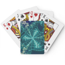 Espaço | Arte Fractal Azul e Branca