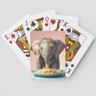 Baralho Espaguete de Comida de Elefante para Bebês