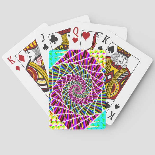 Baralho Espiral Roxo ( você pode adicionar palavras ) (Verso)